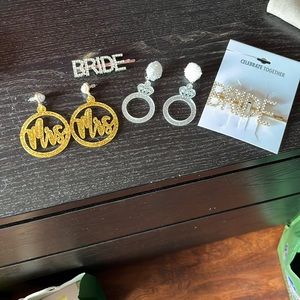 BUNDLE OF BRIDE ACCESSORIES